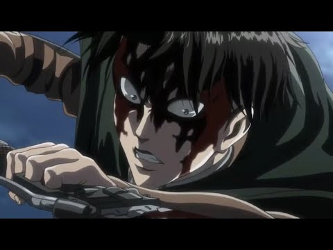 進撃の巨人3期part2 5話 リヴァイvsジーク（高画質）