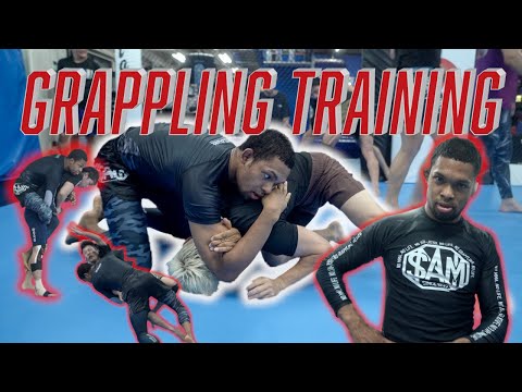 ３部練ラストはTRIBEでグラップリング！そしてレスリング選手がMMA練習に初挑戦 3/3【Grappling Training】