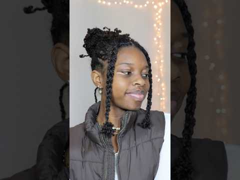 Day 3! #naturalhair #minitwistsonnaturalhair #minitwiststyles #holidayhairstyle #shorts #naturalhair