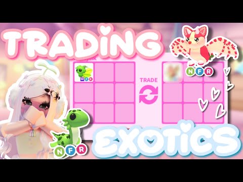 ˚୨୧⋆｡˚ Trading Exotics! | Trading Video - #adoptme #adoptmetrades ♡༊*·˚