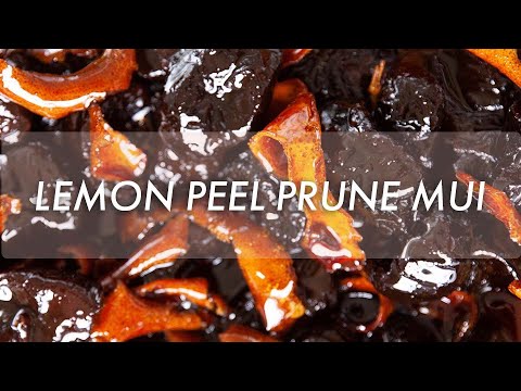 Lemon Peel Prune Mui Recipe