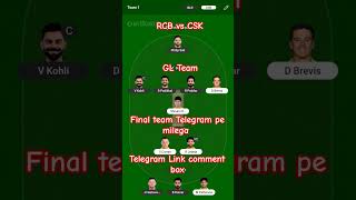 RCB vs CSK fantasy Prediction my11circle team 2025 #csk #rcb #cskvsrcb #cskfans #rcbfans #rcbvscsk