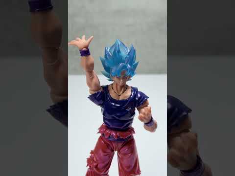 Tamashii Nations Store Exclusive: Super Saiyan God Son Goku - V Jump 30th - Kaio Ken  #goku