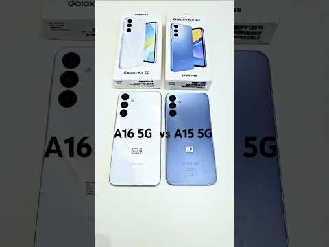 🔥 Samsung Galaxy A16 5G vs Galaxy A15 5G!