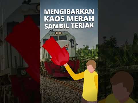 Cegah Kecelakaan Kereta, Lansia Ini Dapat Penghargaan dari KAI