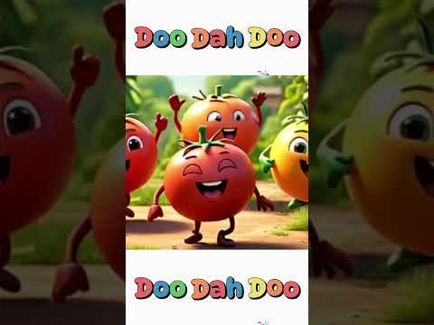 "Wah Bhai Wah Laal Tamatar 🍅 | Funny Vegetable Poem for Kids | Urdu & Hindi Rhymes" | ‪@DooDahDoo‬