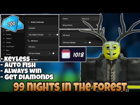 (🔥)NEW 99 Nights in the Forest Script | Keyless, Bring All Items, Auto Diamonds & More! (2025)