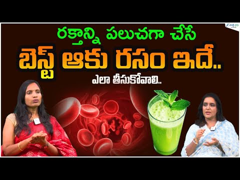 Best Leaf That Help Prevent Blood Clot | Blood Thinning Foods | Dr. Suchitha Challa | Sakshi Life