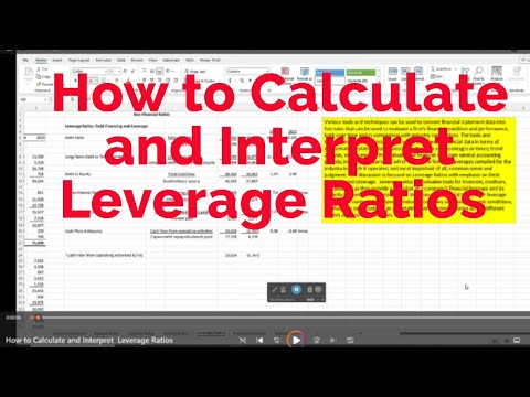 How to Calculate and Interpret Leverage Ratios