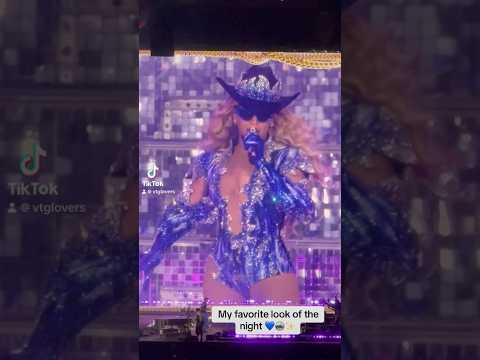 Beyoncé in Atlanta night two💙🪩 #beyonce #renaissanceworldtour #cuffit #atlanta