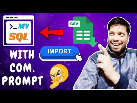 ✅ Import CSV to MySQL in Seconds Using CMD! (No Software Needed)