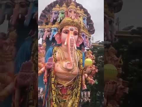 Live Darshan | Sri Khairatabad Ganesh | 63 feet tallest idole | Hyderabad | Vishnu Shiva Datta