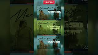 🥰Arariraro Ketkuthamma💜❤ #bgm | Varisu | Amma song #varisupongal #vijaythalapathy #shorts #trending