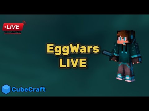 🔴(Handcam) CubeCraft EggWars LIVE  -  AspGaming