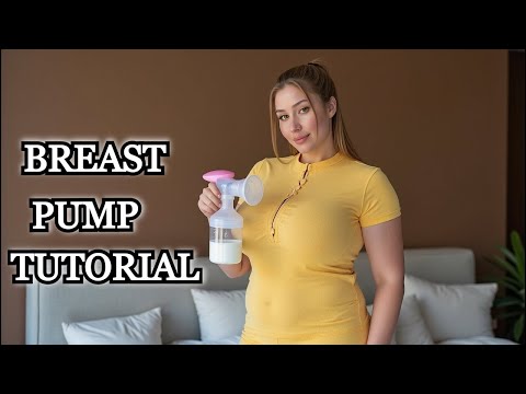 Hand Pump Breastfeeding Tutorial 🍼 | Relaxed & Gentle Milk Expression Routine