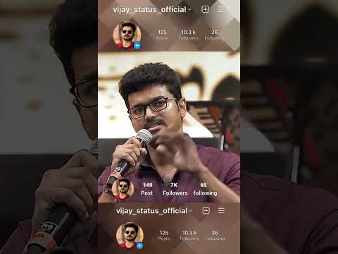 10K Instagram Followers Reached Thank You So Much Nanba And Nanbi❣️❣️❣️#instagram #thalapathy