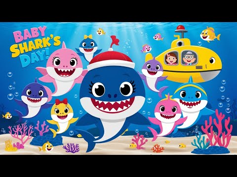 "Baby Shark’s Day" | A Fun Family Adventure | 2025 Nursery Rhymes for Kids"