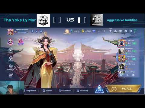 Shwe Moe Tournament  Season 1 Upper bracket ပွဲစဥ်တွေပပါ