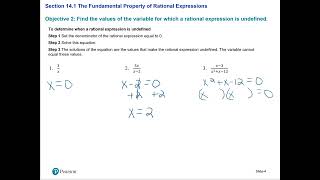 14 1 2 Find Values for which a Rational Expression is Undefined