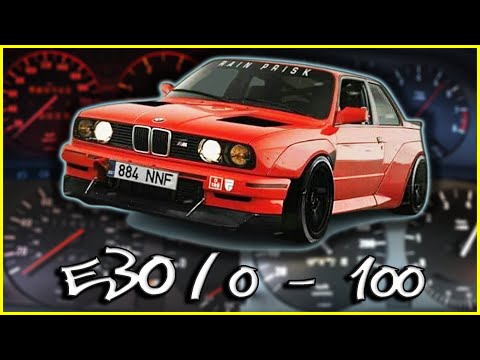 BMW 3 Series E30 (0-100 KM/H) (0-60 MPH) ACCELERATION BATTLE