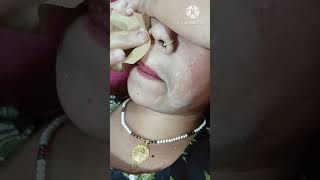 बिना AC के बिना फैन के upper lips waxing kaise karen #waxing #waxepert #wax #aradhyamakeover