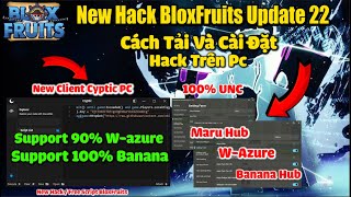 [Blox Fruit] New Hack Cryptic Client Trên Pc Mới Nhất ( W-aruze ) [Auto Fram-Auto Raid And More!]