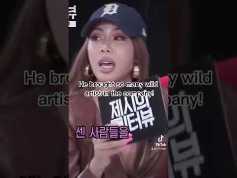 PSY TALK ABOUT PNATION ARTIST😂 #jessi #psy #jebbies #korean #varietyshow #thatthat #drama