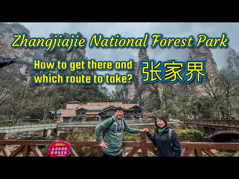 Zhangjiajie 张家界国家森林公园; Avatar Hallelujah Mountain; How to get there and which route to take?
