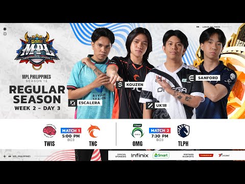 🔴 LIVE | MPL PH S15 | FILIPINO - Week 2 Day 3