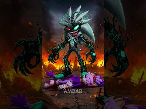 Blaze vs Venom Amy Rose, Silver, Shadow #sonic #battle #shorts