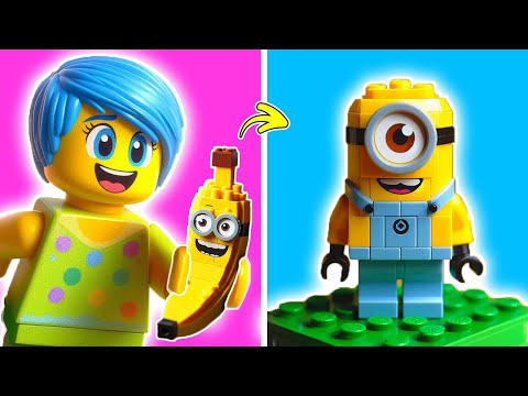 LEGO Joy Meets Minions 🤪 *Creative Bricks Ideas You've Never Seen*