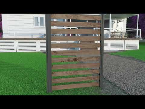 PSP XPRESS Fence – Timber Framing System