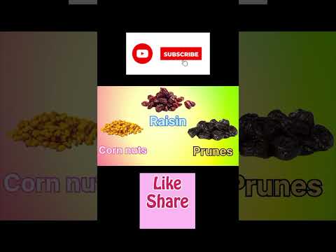 Dry Fruits Name in English | Nuts & Seed Name