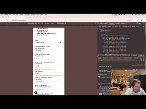 TableSide Tip Tracker App Build #7 – Be a Better Server, Track Tips, Sell Better, Know Your Numbers