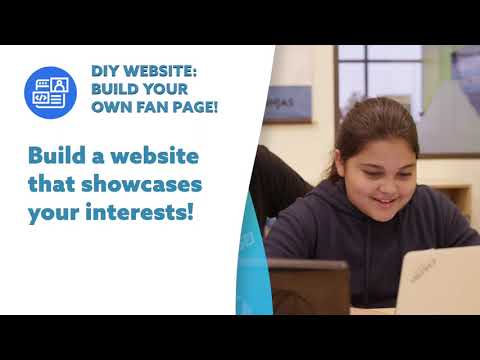 DIY Website: Build Your Own Fan Page camp