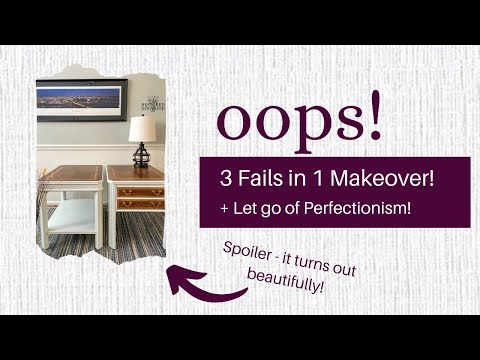 😱 Did My Makeover FAIL?! 😬// Before and After // DIY Tutorial // Furniture Flip