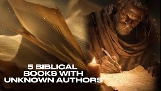 Who Actually Wrote These Bible Books? #Bible #lostScriptures