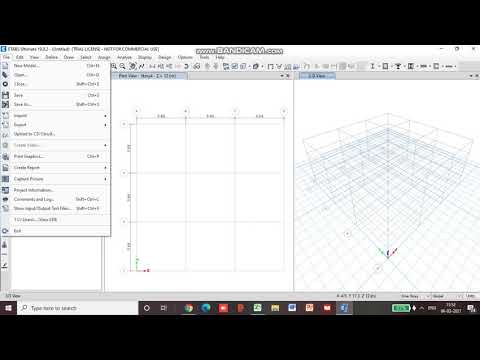 Lesson 1 - Introduction to ETABS