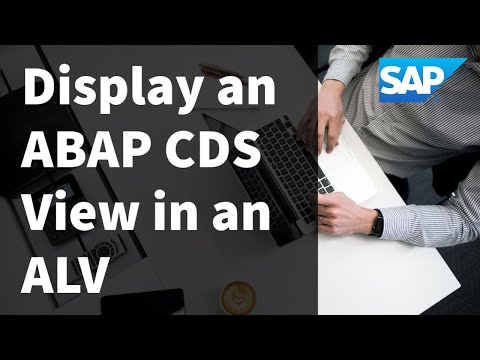 2) Display a CDS View in an ALV in Eclipse | Tutorial