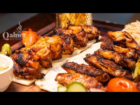 🇹🇷 🇮🇳 Chicken Wings Kanat by Chef Ayhan Gisi, Istanbul | Qahwa The Arab Kerala Restaurant