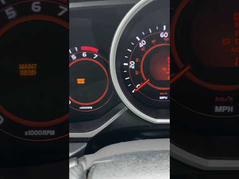 Quick Tip!! How To Reset The Maintenance Light On A Toyota 4Runner! #shorts #4runner