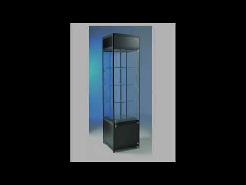 Display cabinets by Precision Metal Work