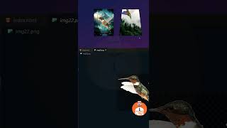3D Bird Flaying HTML,CSS,JS  by Naiyan Noor  #coding  #naiyannoor #html  #css #webdevelopment #code