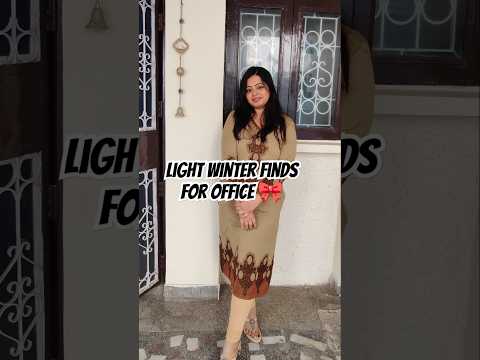 Winter Amazon Kurti| Affordable office wear |Fashion Companion #youtubeshorts #amazon #winterwear