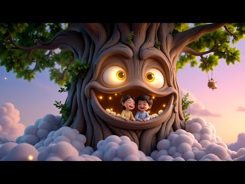 Baby Sleep Music  🌙 10 Hour Magical Treehouse Lullaby & Dreamy Animations for Babies, Toddlers, Kids
