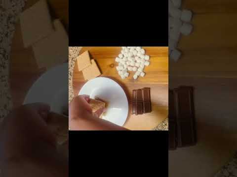 Mouthwatering S'mores recipe.