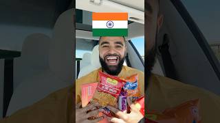 Trying Indian Snacks for FIRST TIME