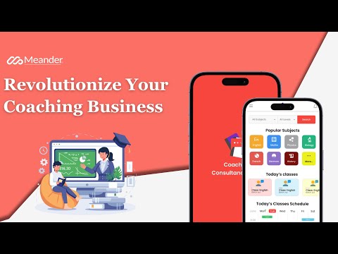 Take Your Coaching Business to the Next Level with Our Groundbreaking App Solution |meander software