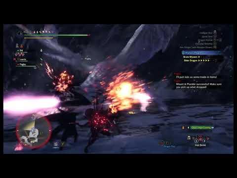 Bow vs Velkhana is fun