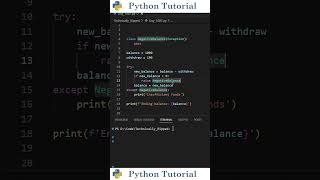 Level Up Your Code With Custom Exceptions | Python Tutorial